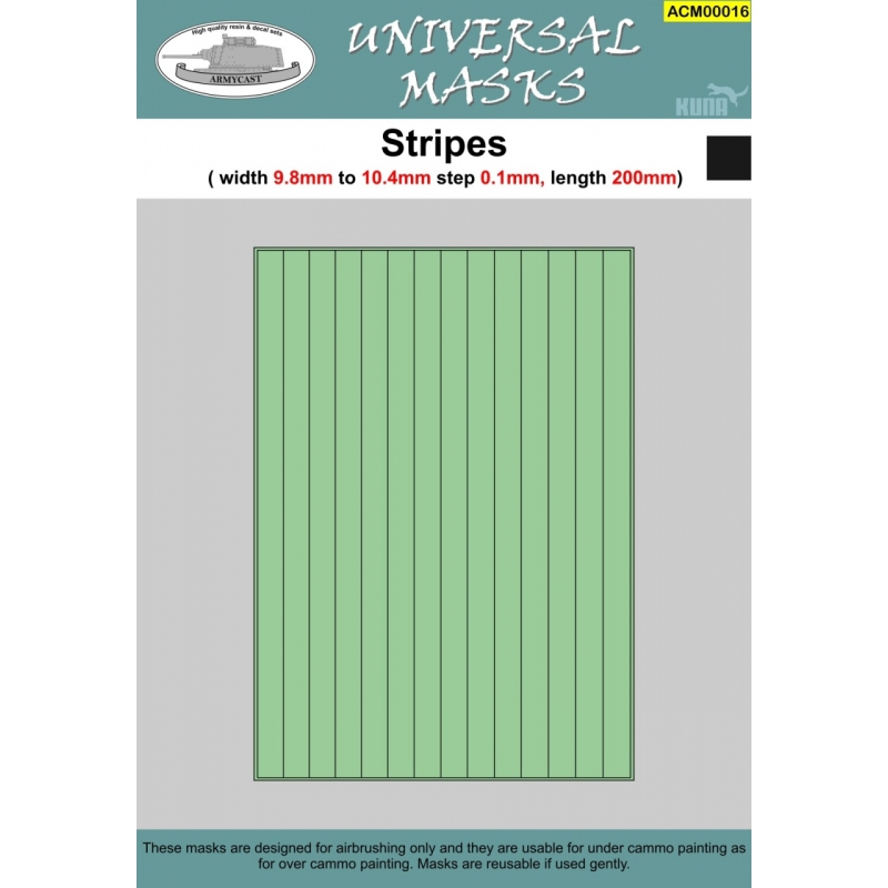 Stripes 9,8mm-10,4mm