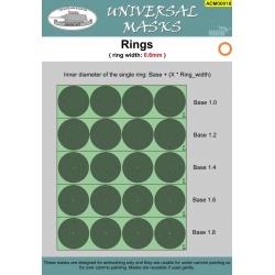 Rings width 0,6mm