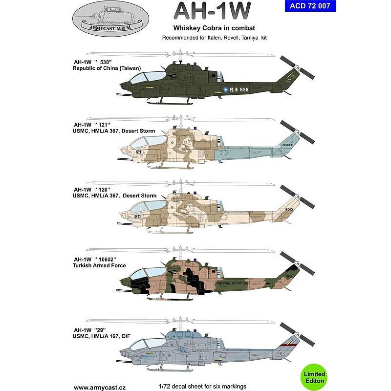 AH-1W Whiskey in combat