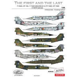 F/TF-104G The Last and the first