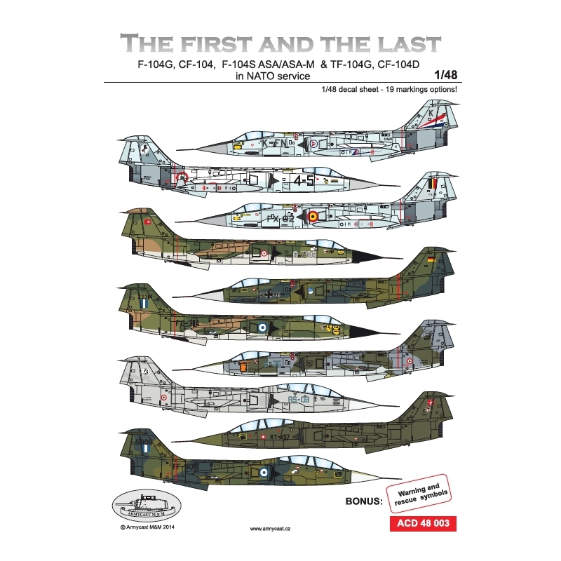 F/TF-104G The Last and the first